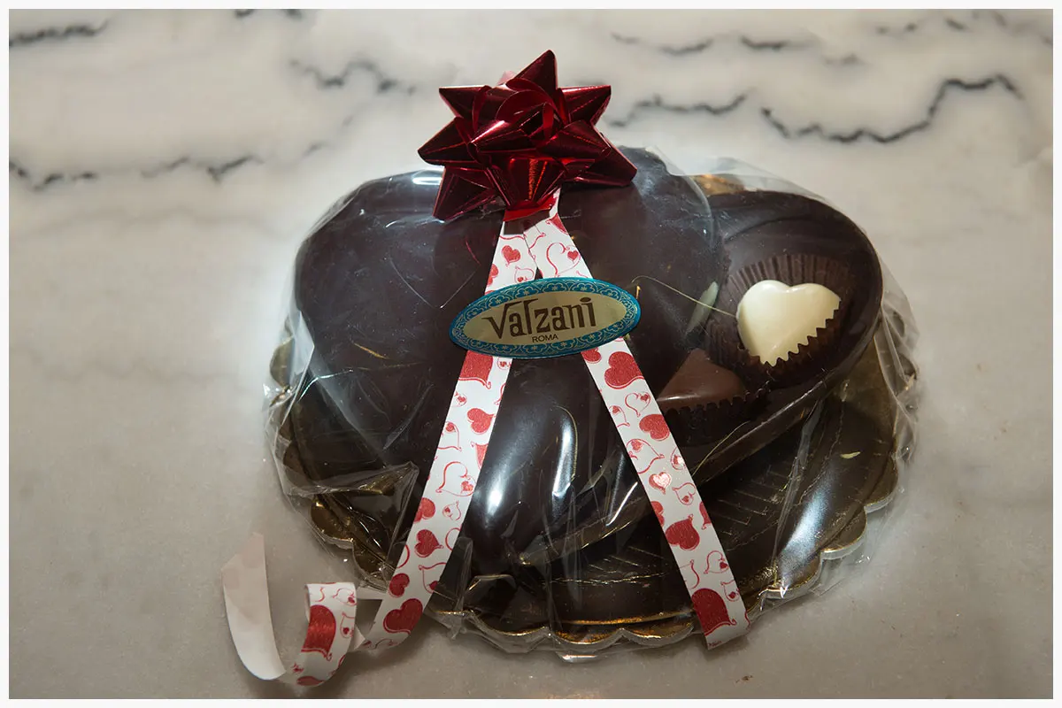 Cuori di cioccolato assortiti