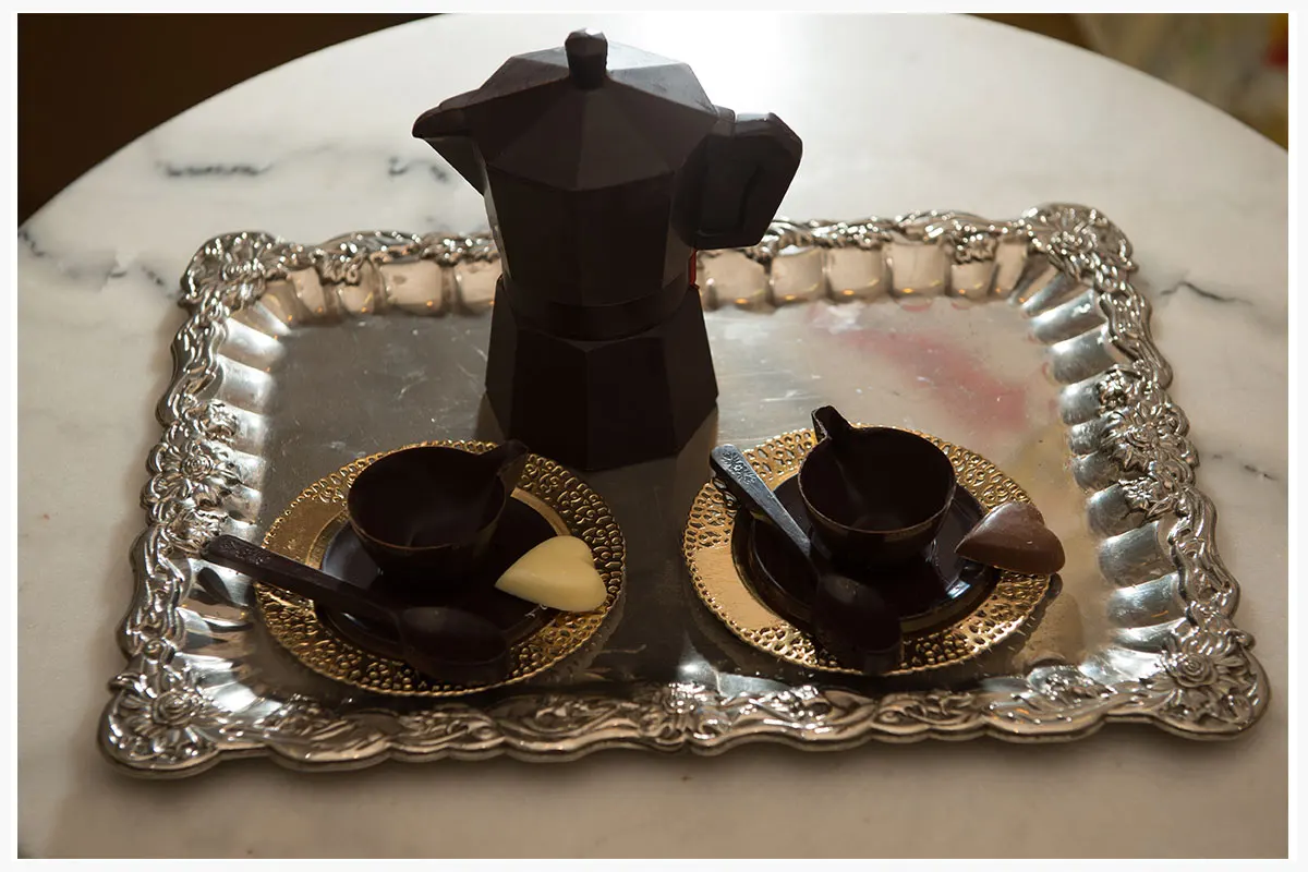 Moka di cioccolato